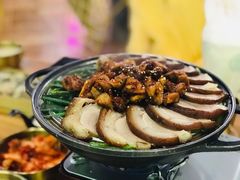 蔬菜包猪蹄-HOTISLAND海鸡岛·韩国料理(江南西店)