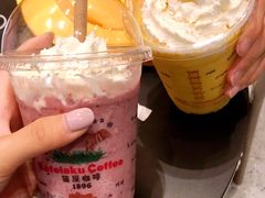 黑加仑蓝莓冰雪乐-猫屎咖啡(日月光中心广场店)