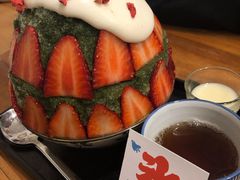 草莓抹茶冰-WONDER ICE 萬得冰田(建設路总店)