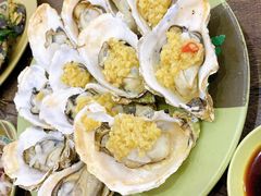 炭烧蒜蓉生蚝-贞姨美食·老字号海鲜大排档