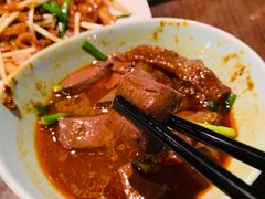 麻辣韭菜鸭血-新旺茶餐厅(嘉里城店)