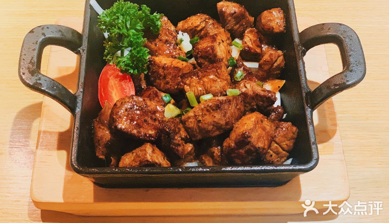 铁板菲力牛肉套餐