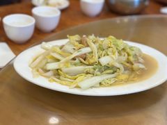 面筋扒白菜-悦宾饭馆(翠花胡同店)