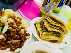 -老红桥炸灌肠牛肚锅烧烤(定福庄店)