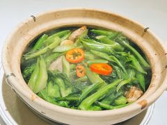 虾酱啫芥兰-勝記酒家·37年老字号·经典粤菜(荔枝公园店)