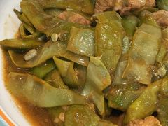 排骨炖豆角-枫林饺子