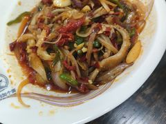 -歹歹的加个面过油肉拌面