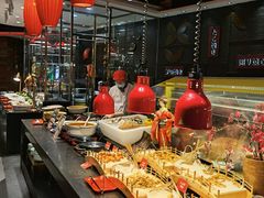 自助取餐区-四海一家自助餐(益田假日广场店)