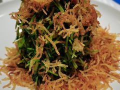 巧拌豆苗-四季民福烤鸭店(王府井灯市口店)