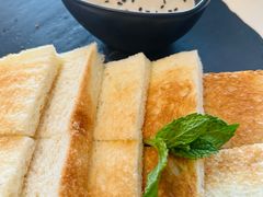 鸭肝酱配面包-四季民福烤鸭店(故宫店)