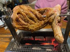 烤羊腿-柿子树炭烤羊腿(金台路店)
