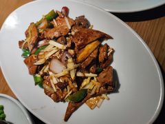爆炒猪肝-老头儿油爆虾(金鹰世界店)
