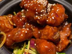 秘制蒜香骨-绿茶餐厅(南昌王府井店)