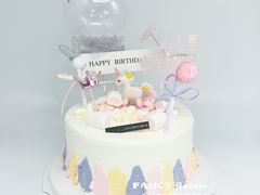 -卡比儿童蛋糕·心意定制·低脂零卡糖动物奶油FancyBALLOON(滨海店)