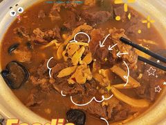 牦牛肉板筋锅-后院犇牛主题餐厅(云岗店)
