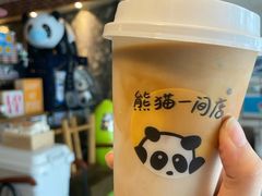 -熊猫一间店欧式奶茶铺