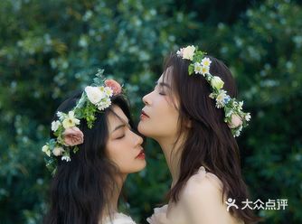 森系母女写真️超治愈/温柔的绿色系母女照