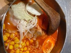 肥牛炼番茄米线-火山屋台(新街口店)