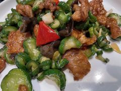 小脆瓜炒雪花猪肉-闽和南(深圳万象城店)