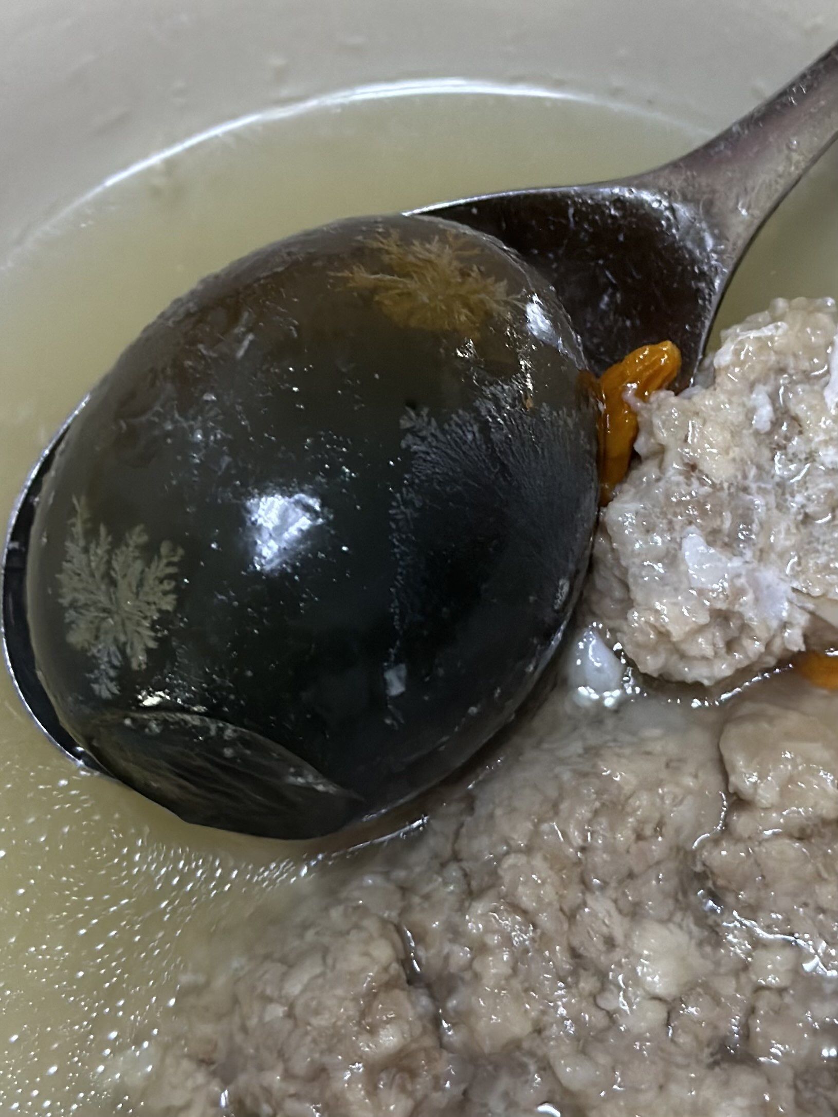 地地道道南昌皮蛋🥚肉饼汤