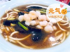 虾爆鳝面-奎元馆.百年奎元.非遗传承(西湖边的解放路店)