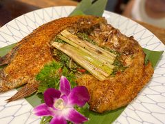 香茅草烤罗非鱼-紫滇源云南生态菜(丹凤街店)