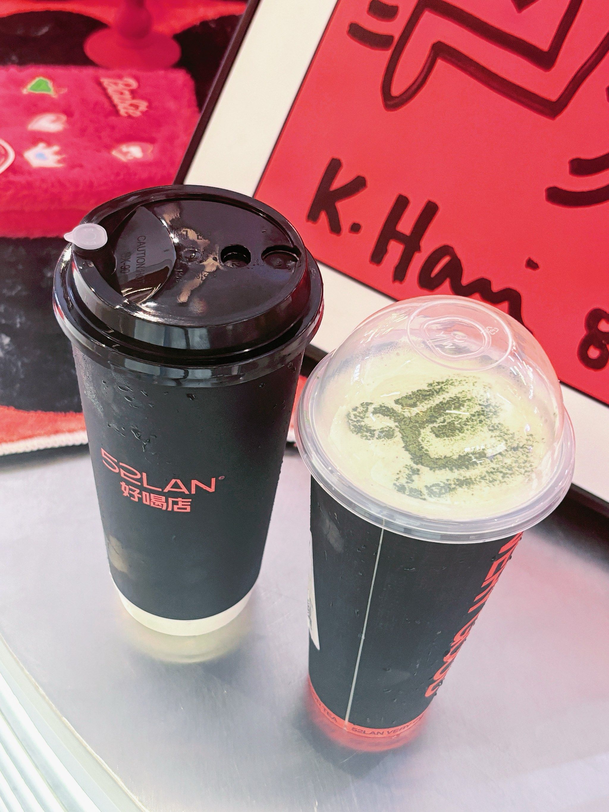 96粉粉的高颜值奶茶喝上啦!