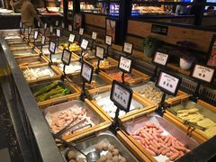 自助取餐区-大山炭火烤肉自助(百盛步行街广场店)