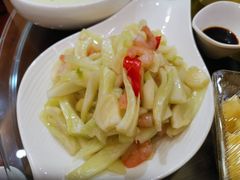 茴香根炒虾仁-必点蒸汽海鲜(止锚湾店)