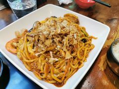 辣炒海鲜面-米屋石锅拌饭(师大店)