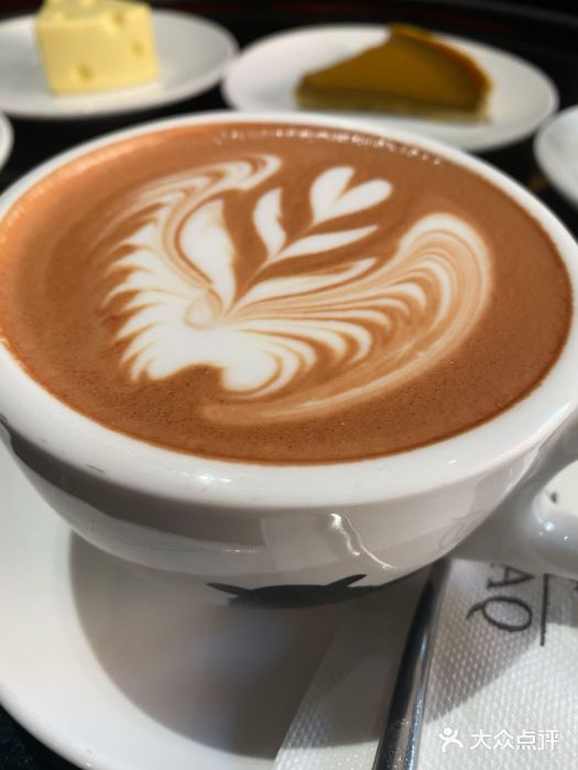 枫糖红丝绒拿铁