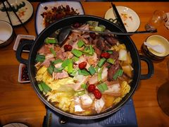 原味牛杂火锅-丁记盐蘸牛肉·新杭菜(河东路店)