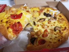 主厨葡式咖咖喱鸡肉比萨-必胜客(WOW西丽店)