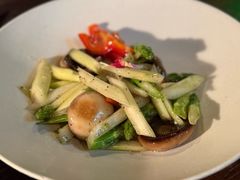 黑松露蘑菇炒芦笋-碧桃小馆·民国宅院(西湖大道店)