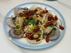 油泼扇贝-来之顺海鲜菜馆·青岛菜·始于1993(栈桥店)