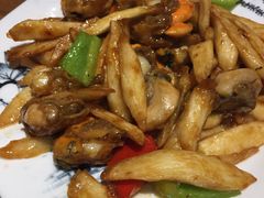 -东来菜馆•手抓海鲜家常菜•海鲜锅贴(鸽子窝店)