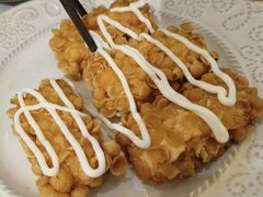虾饼-十面欢腾·海鲜面·台式Bistro(长乐路店)
