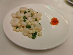 芡实炒高邮虾仁-假装苏杭·迎春花与梅(陆家嘴中心店)