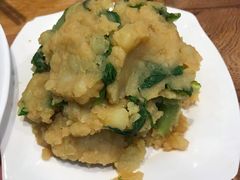小白菜土豆泥-韩师傅老大同刀削面(北苑路店)
