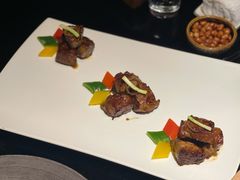 彩椒雪花牛肉粒-丽晶轩中餐厅(重庆丽晶酒店)