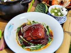-七的湖·晚芳亭·阳澄湖农家菜·大闸蟹(莲花岛店)