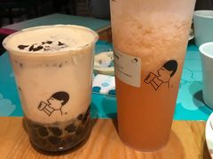 珍珠奶茶-喜茶(上海正大广场店)