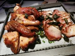 绿茶葱香烤鸡烤肉合拼-绿茶餐厅(松江万达店)