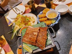 炭烤秘制猪颈肉-simply thai天泰(静安嘉里中心店)