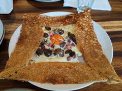 鸡蛋蘑菇熏肉荞麦可丽饼-RAC BAR(安福路店)