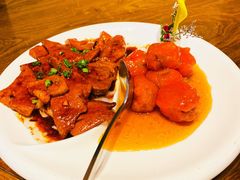 南煎肝拼荔枝肉-文儒九号·闽菜馆(三坊七巷店)