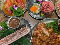 -明洞阿姨·韩式酱蟹烤肉·创意料理(三元桥店)