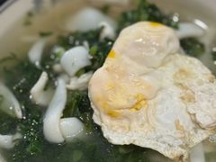 青咸菜目鱼汤面-老地方面馆(思南路店)