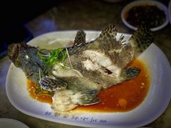 石斑鱼清蒸-四川小胡子海鲜(丁村万人海鲜广场店)