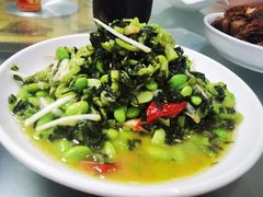 雪菜毛豆-小本鸡饭店(滨江白马湖店)